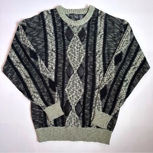 Vintage 80s Peter England Knit Sweater